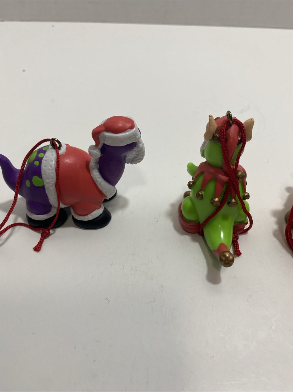 Vintage House Of LLoyd 1993 Christmas Around The World Dino Holidays Ornaments+1