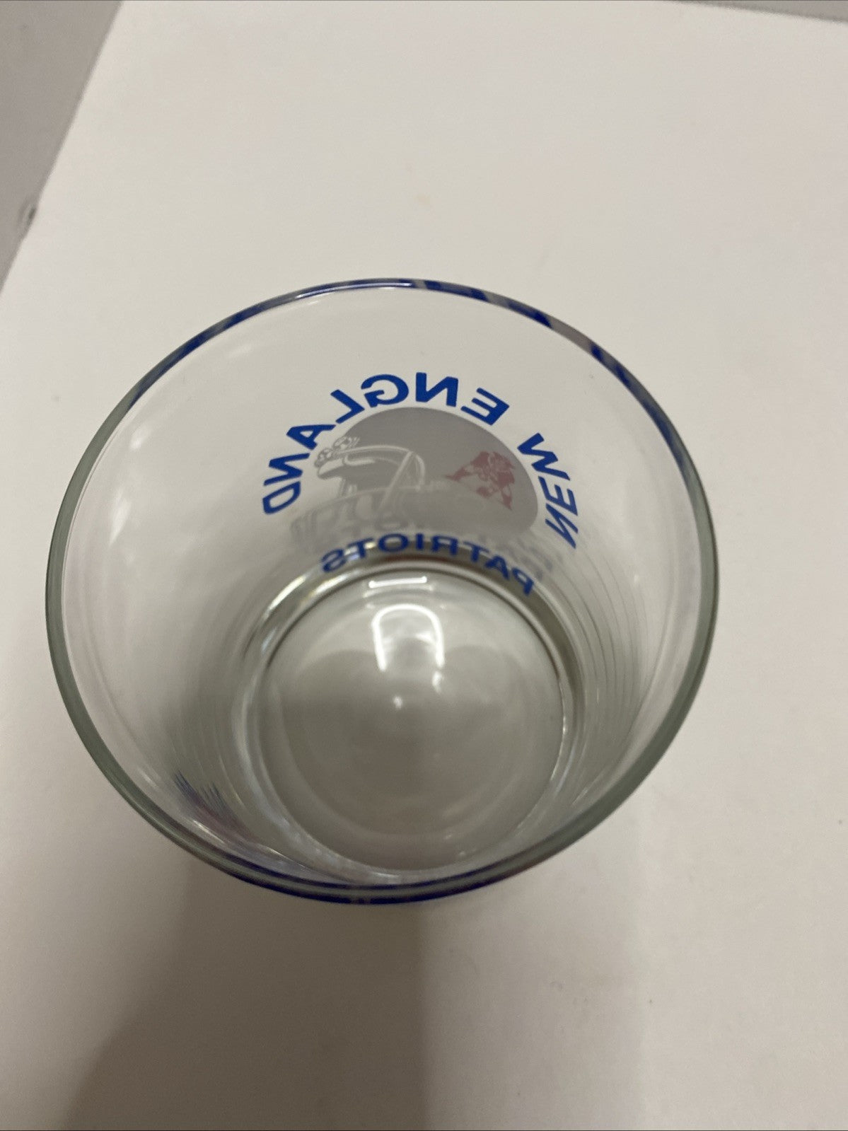 Vintage 1986 New England Patriots Super Bowl XX Champions Glass / Cup