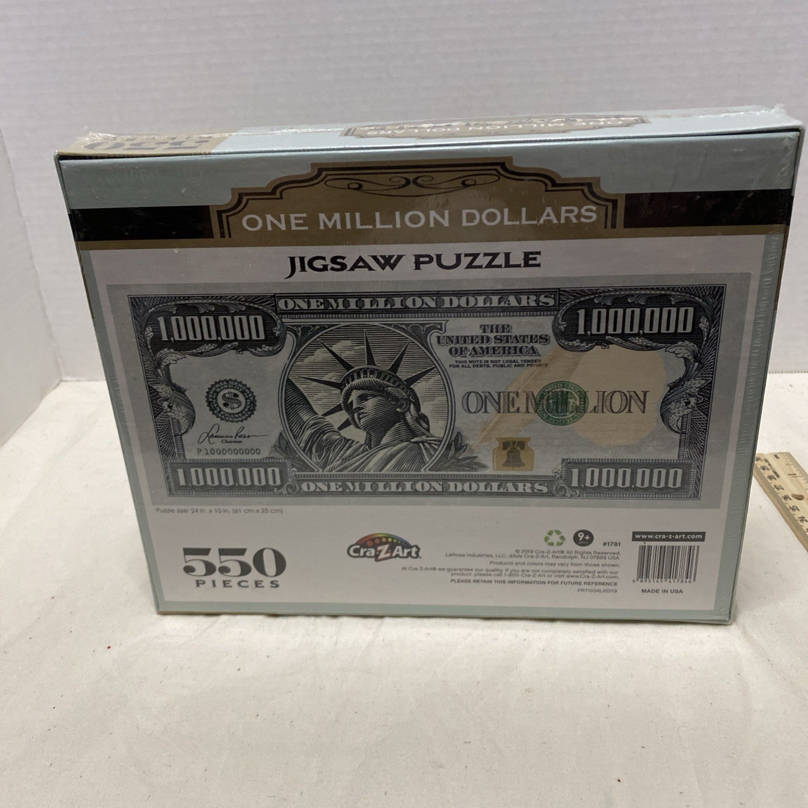 One Million Dollars jigsaw puzzle NEW 550 pieces