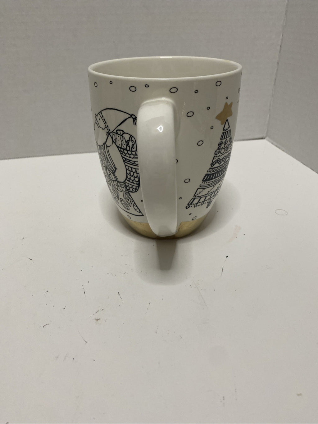 Santa Christmas Mug Christmas Coffee Cup with Santa Made By Cypress Home
