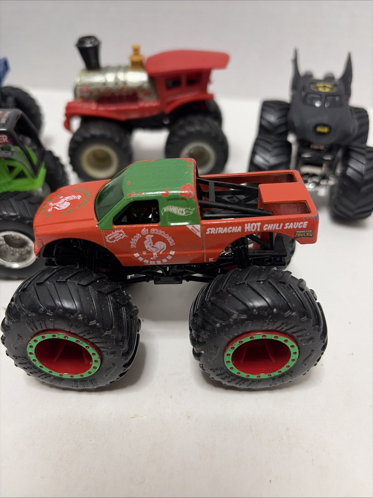 Monster Jam Lot Of 5 Diecast 1:64 Scale Monster Trucks