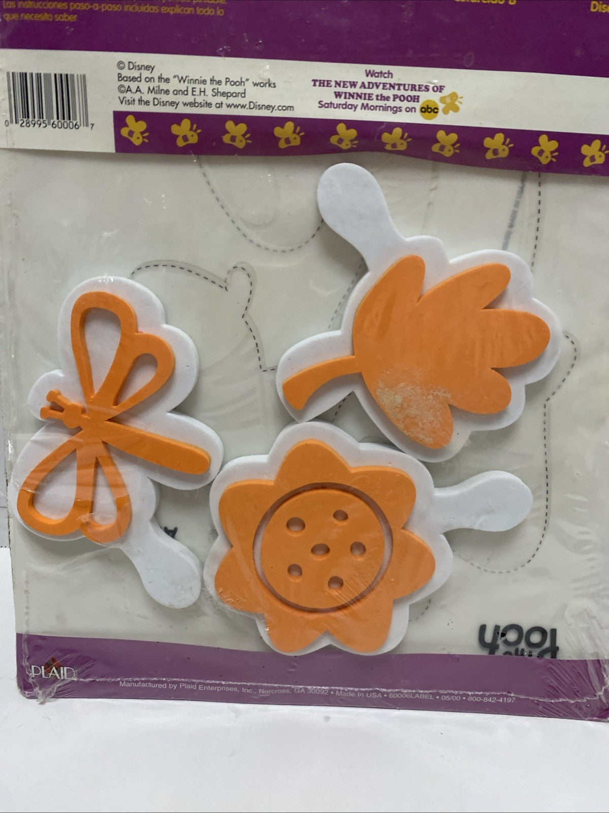 Disney's Winnie the Pooh TIGGER  Wall Stencil & Stamp Set - Bounce ~