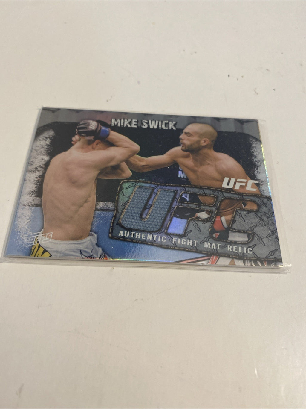 2010 Topps UFC Main Event Fight Mat Relics #FMRMS Mike Swick