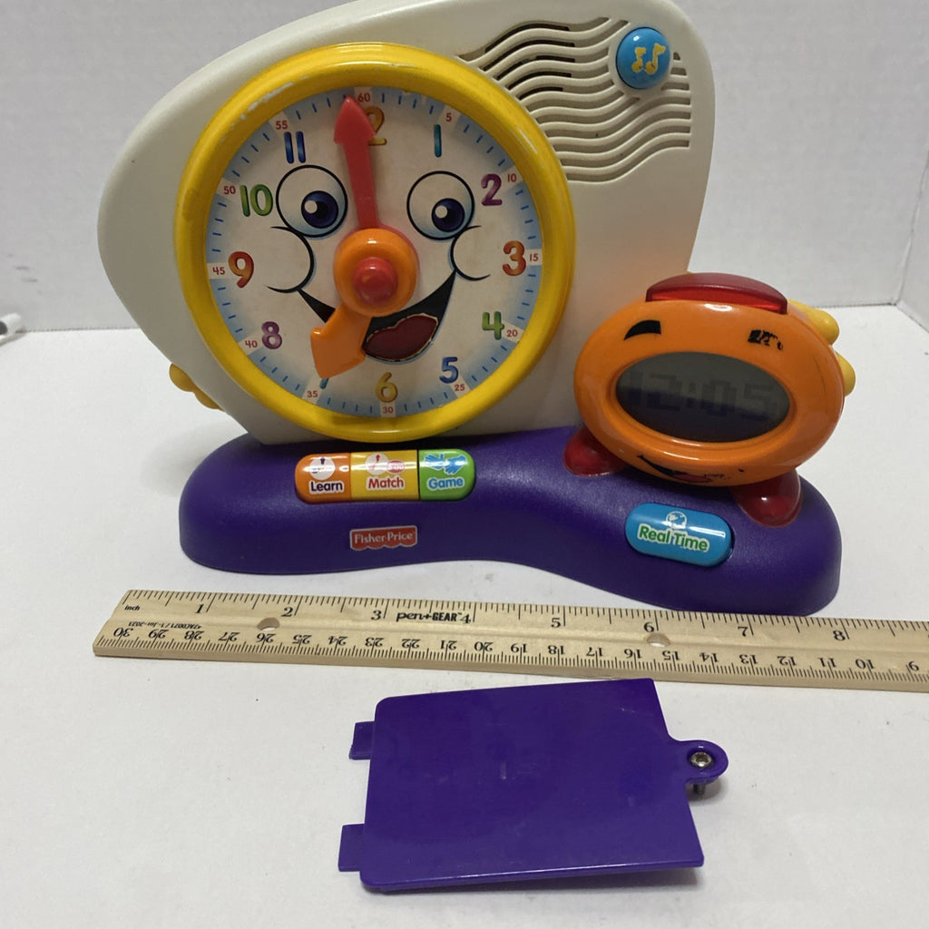Fisher Price Fun 2 Learn TEACHING CLOCK