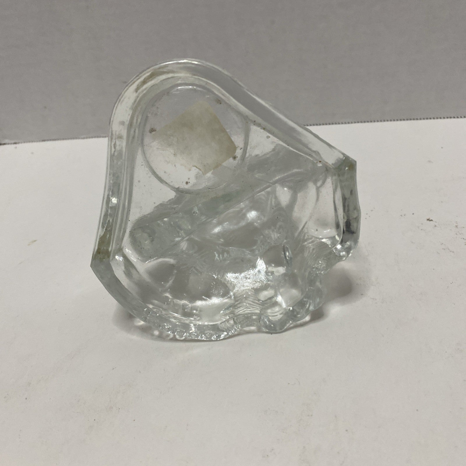 Vintage Glass Christmas Tree Votive Candle Holder