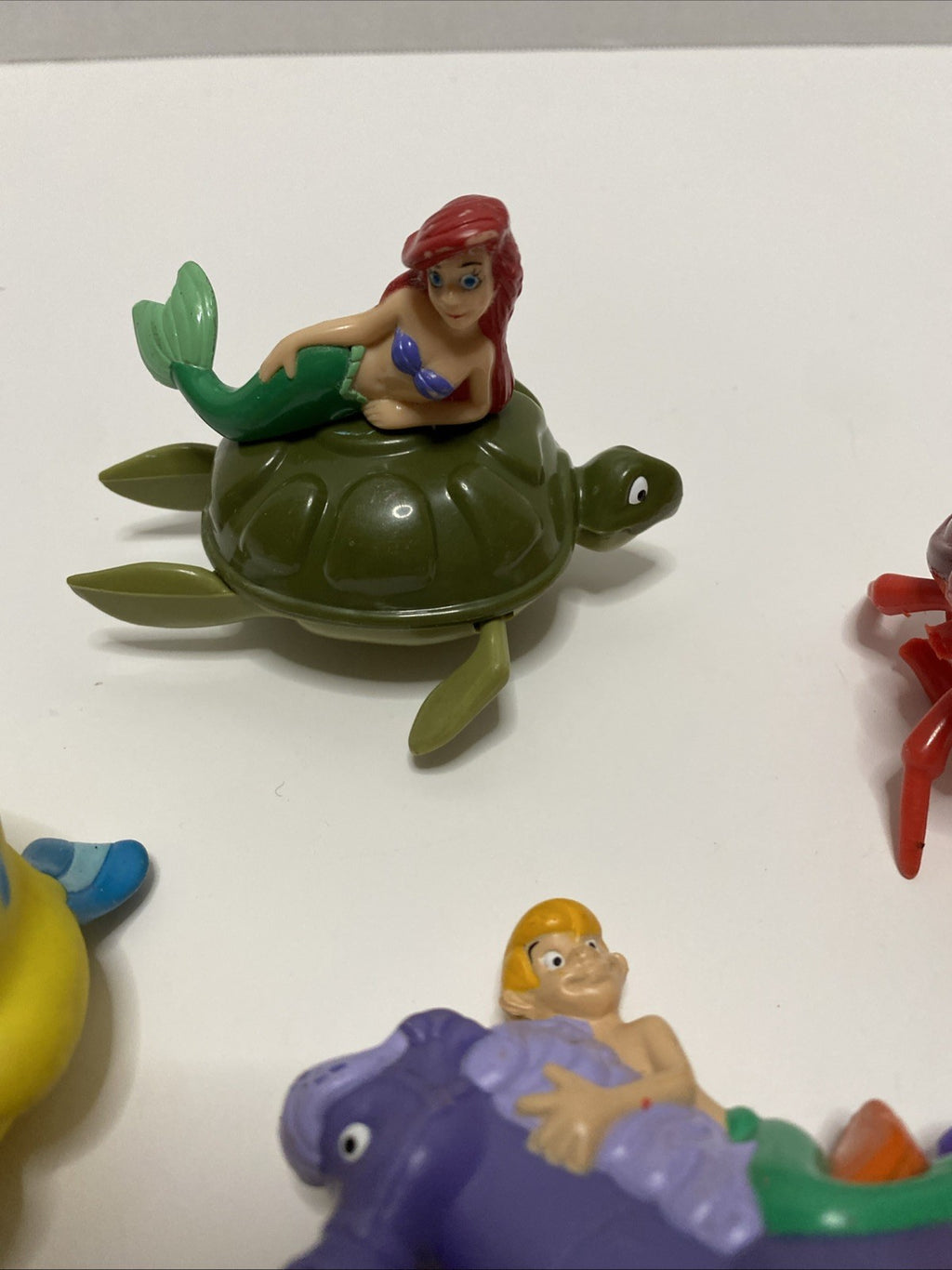 Burger King 1993 - The Little Mermaid - Complete Set of 4