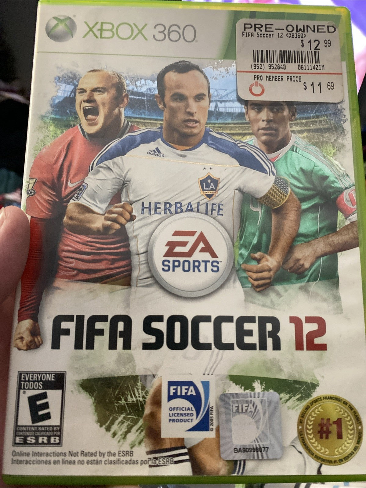 FIFA Soccer 12 (Microsoft Xbox 360, 2011)