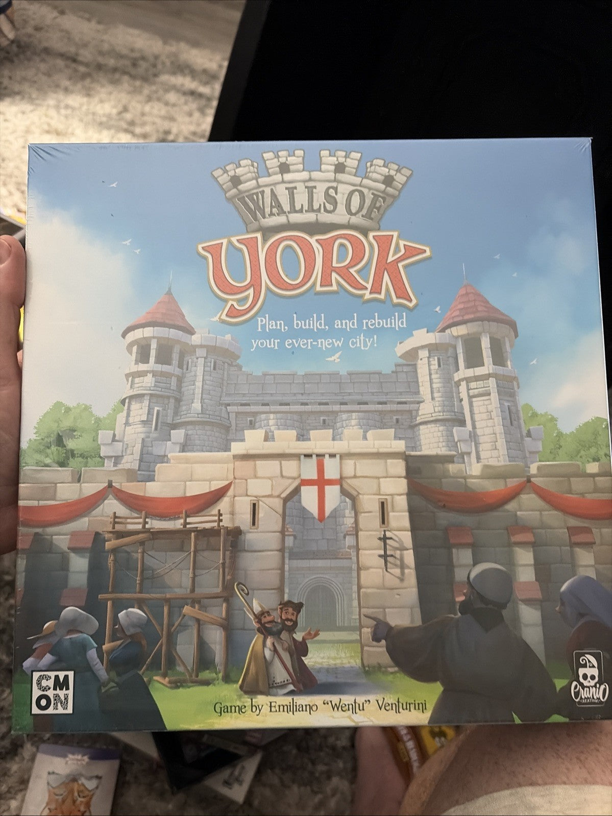 Walls of York Dice Game, Board Game,  NEW, Factory Sealed