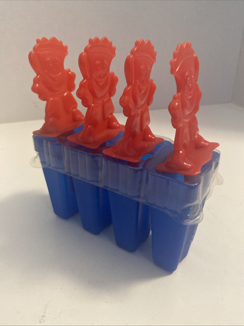Vintage Koolaid Popcicle Mold Freezer Pop Koolaid Man Plastic Popcicle Stick