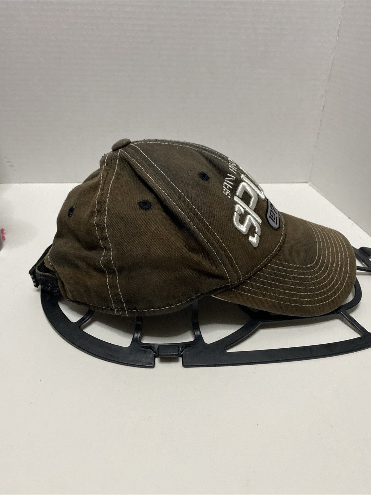 San Antonio Spurs Adidas Basketball NBA Hat Cap 2014 Gray