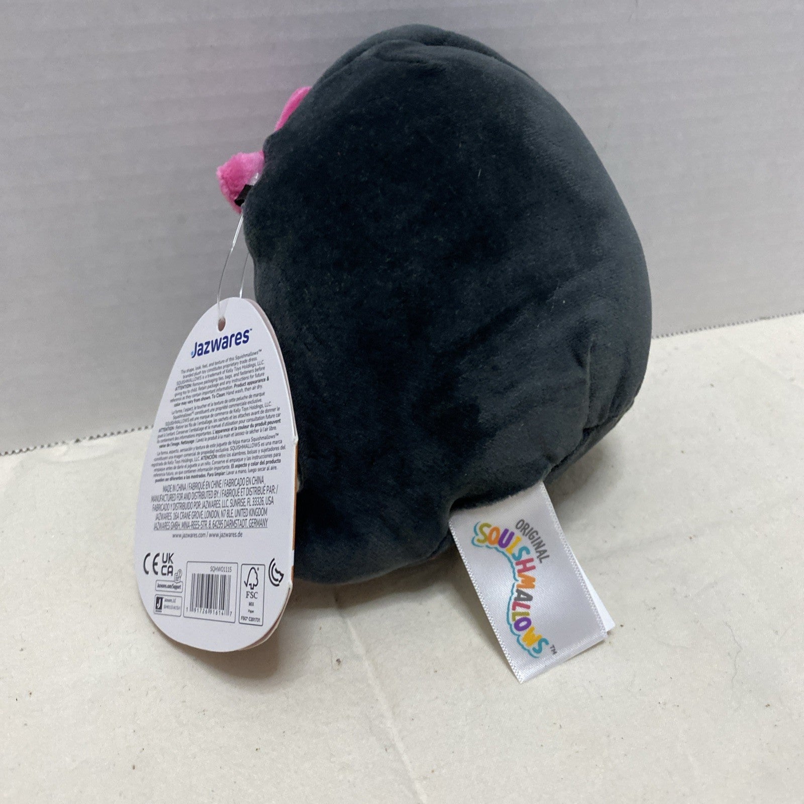 Original Squishmallows Jane the Grim Reaper Halloween 5 Inch Plush New Aw/Tag!
