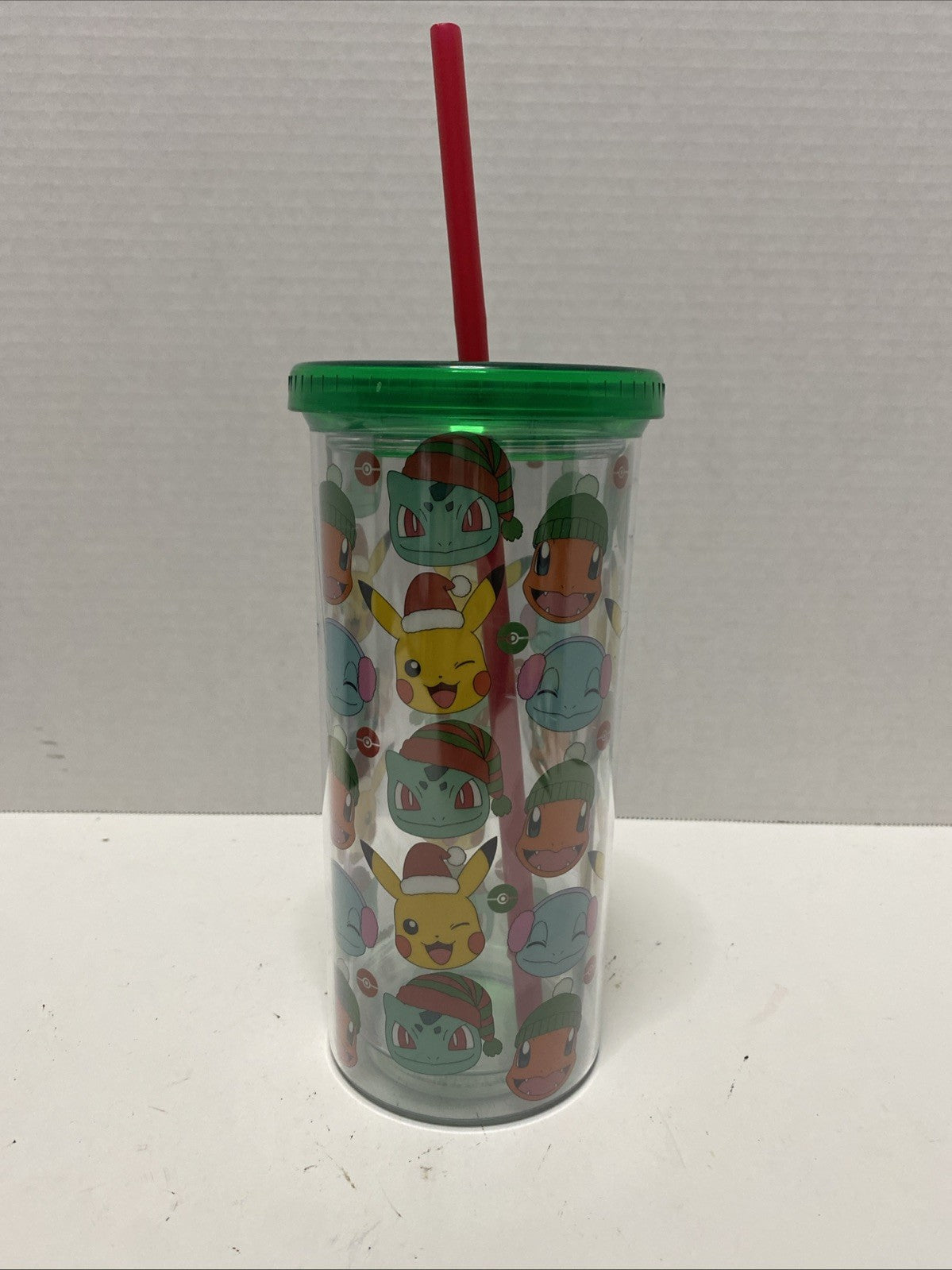 NEW Sleigh Bell Bistro Pokemon 20oz Christmas Tumbler 