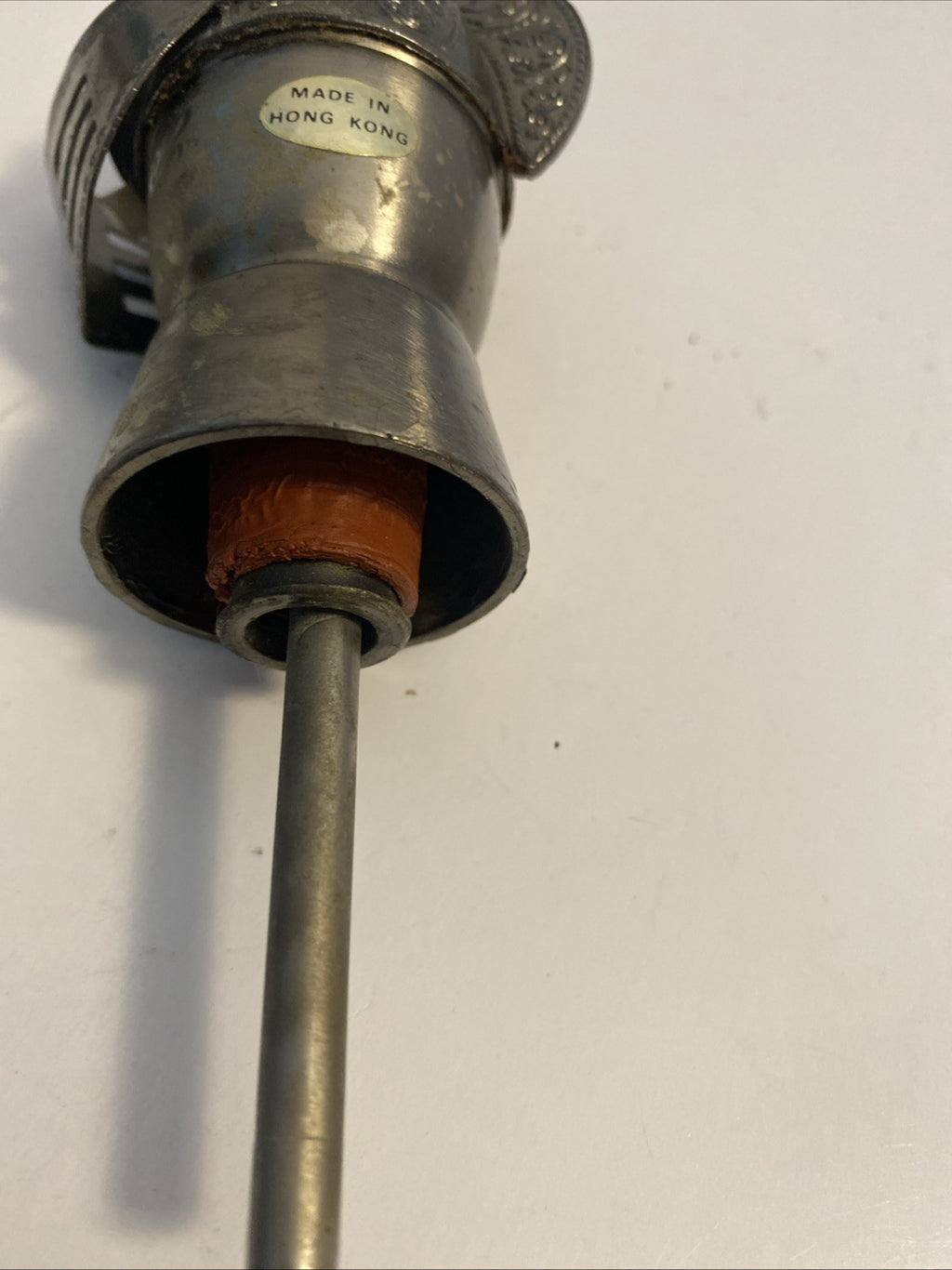 Vintage Rare Mideval Knight Wine Topper, Pouring Spout 