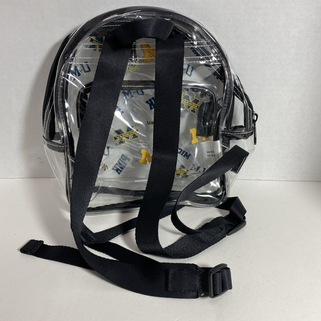 Victorias Secret PINK Michigan Clear Mini Backpack