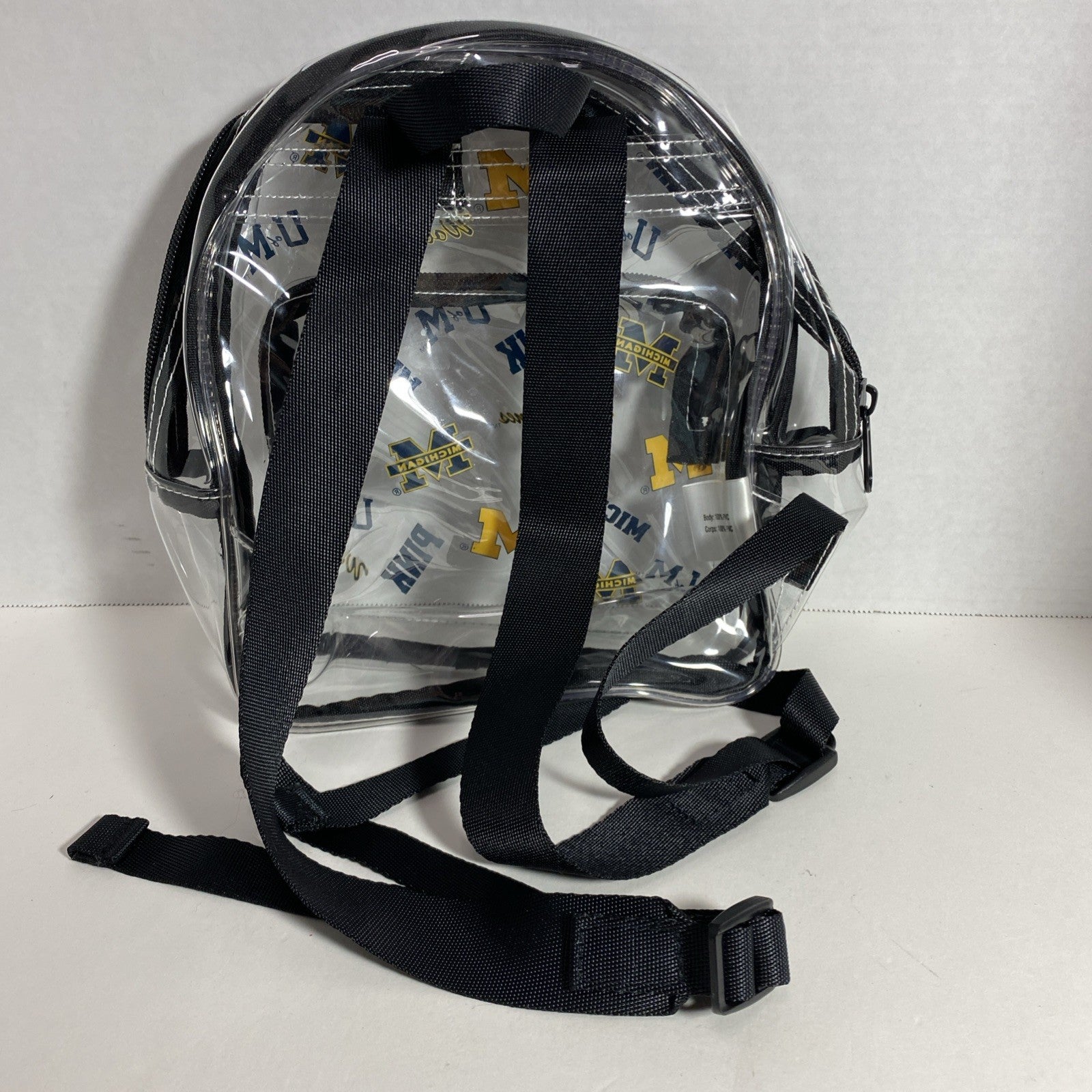 Victorias Secret PINK Michigan Clear Mini Backpack
