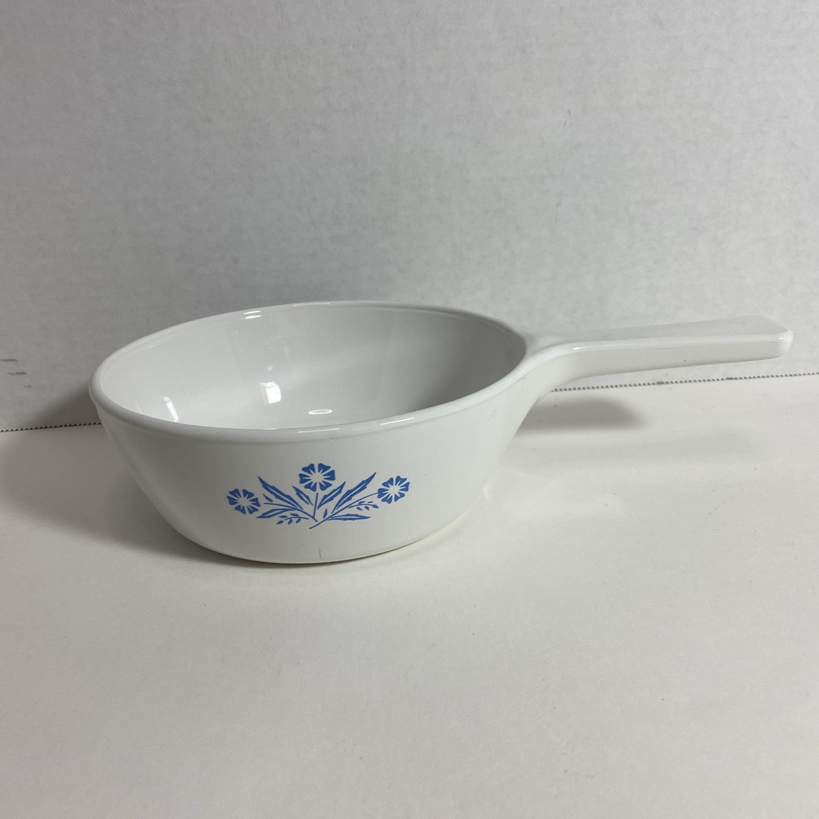 Corning Ware Saucepan Skillet Blue Cornflower P-83-B Cook Serve Vtg Granny USA