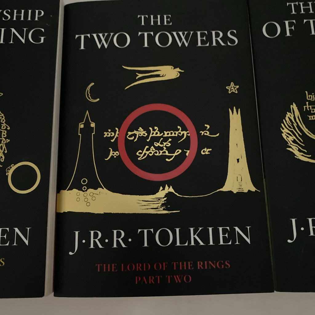 J. R. R. TOLKIEN LORD OF THE RINGS Fellowship Two Towers Return of the King (3)