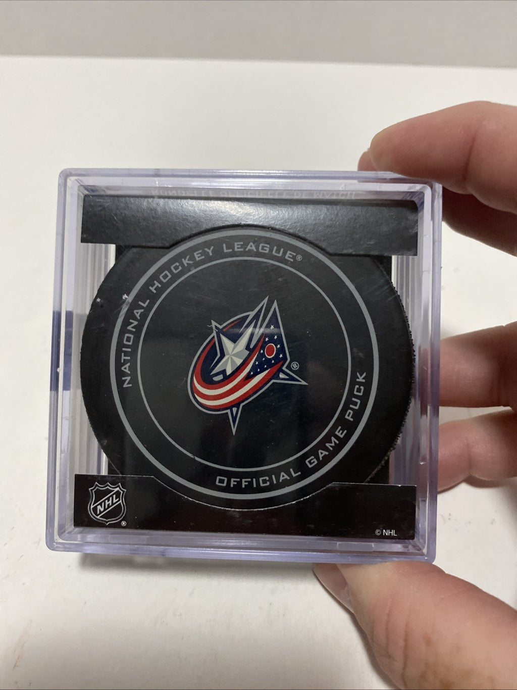 Columbus Blue Jackets Official Game Puck