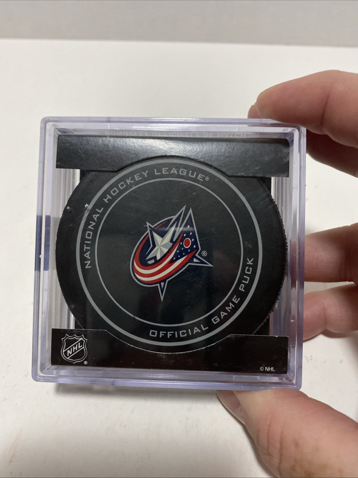 Columbus Blue Jackets Official Game Puck