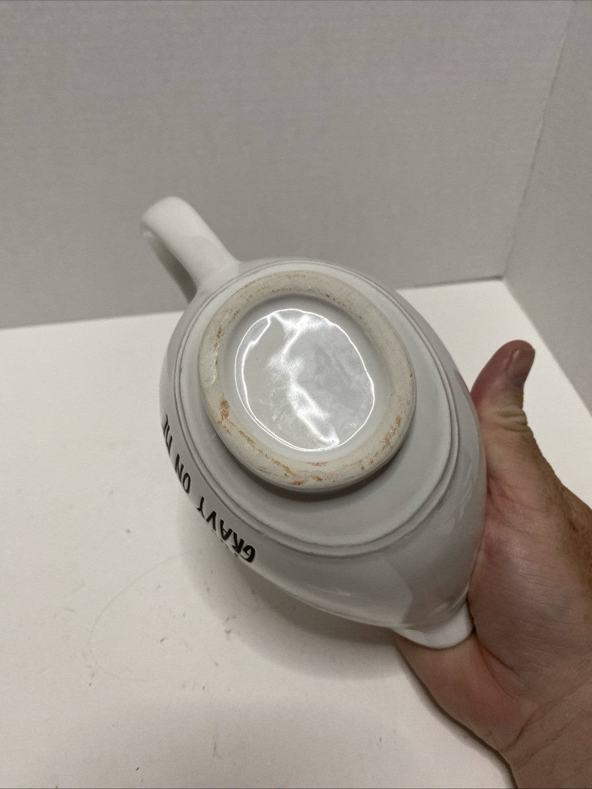 Pour some gravy on me gravy boat 8.3 x 4.3 x 4.1”