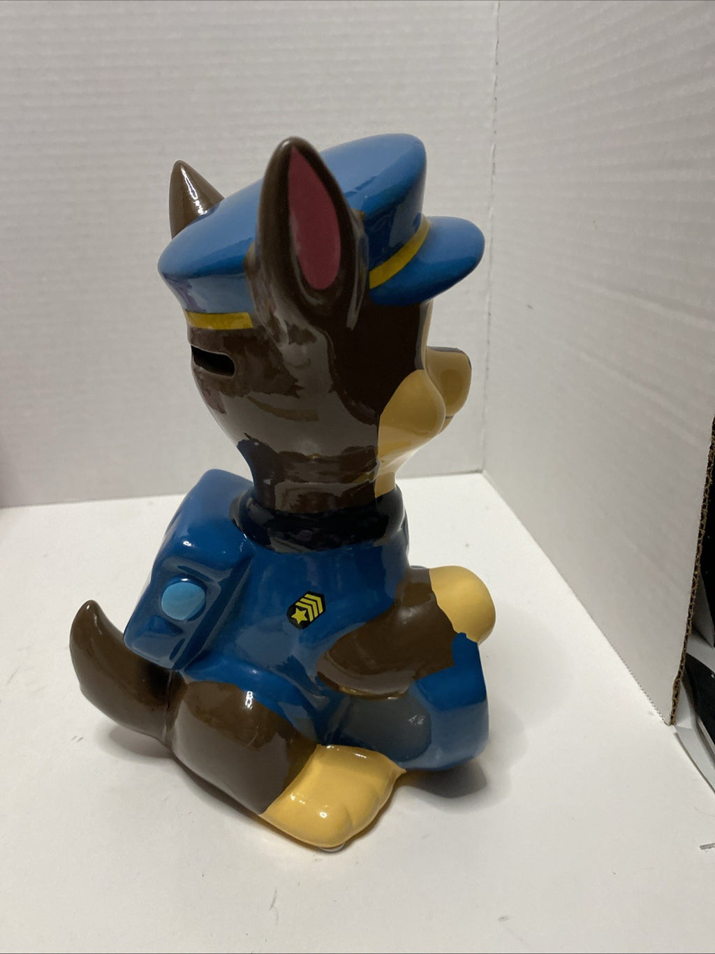 Nickelodeon Paw Patrol Chase Ceramic Coin Bank 2016