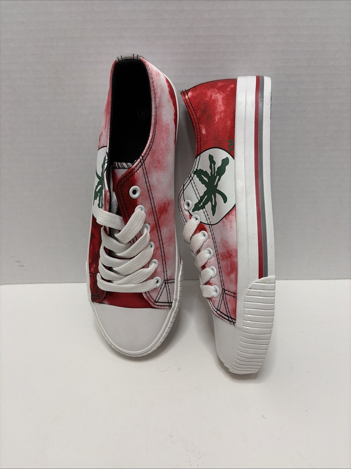 Ohio State Buckeyes FOCO Women's Low Top Tie-Dye Canvas Shoe Women's Size 8