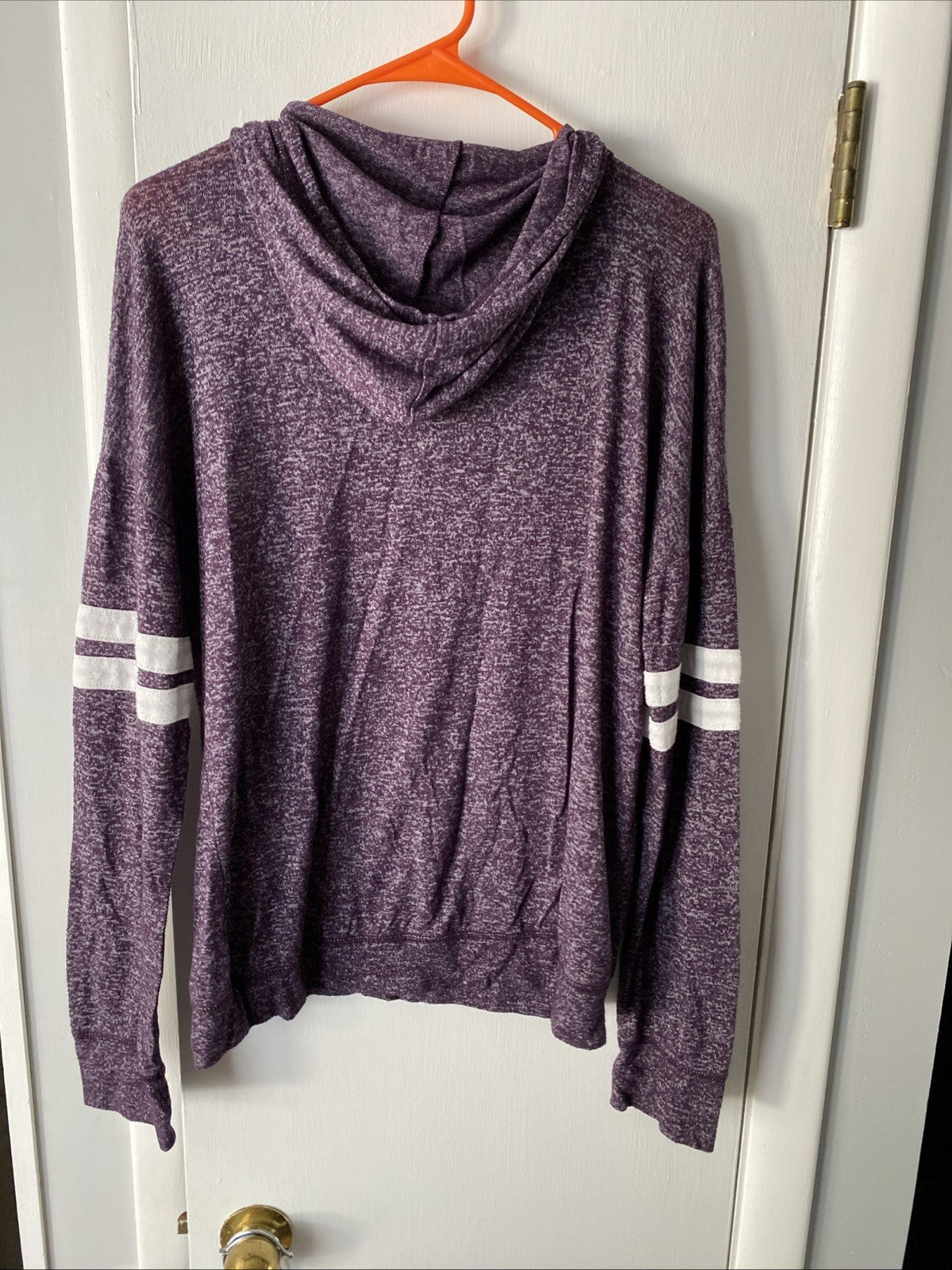 SO company cozy hoodie women’s size large long sleeve purple