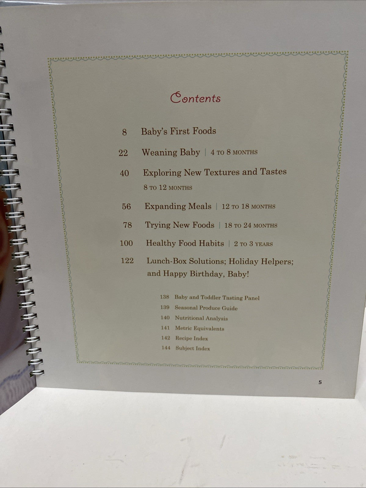 Cooking Light : First Foods - Baby Steps to a Lifetime of Healthy Eating 