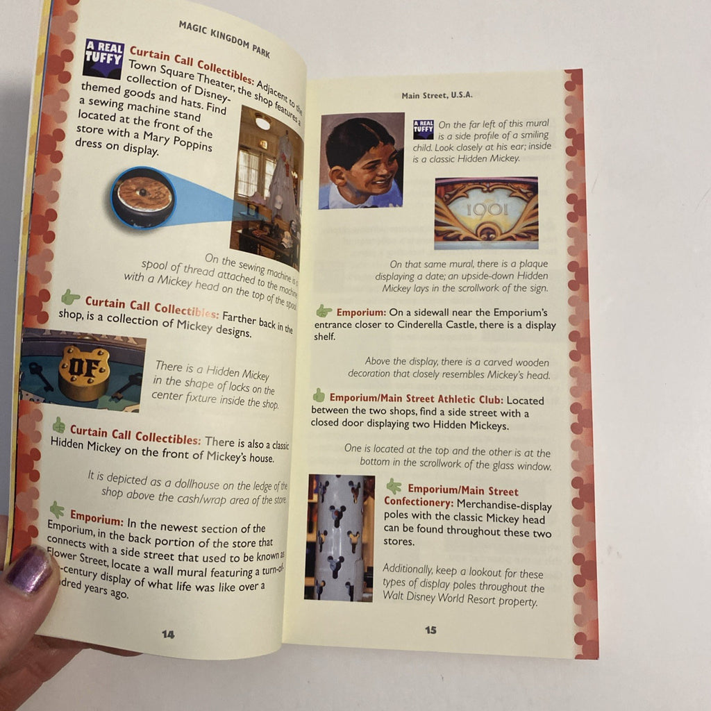 The Hidden Mickeys of Walt Disney World Kevin Susan Neary Book Disney Editions 