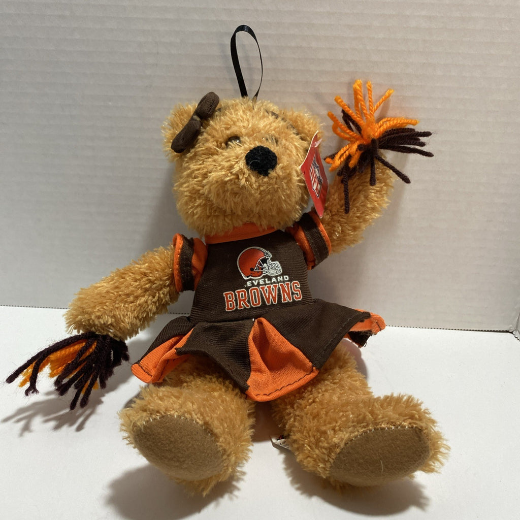 NFL Cleveland Browns cheerleader plush teddy bear
