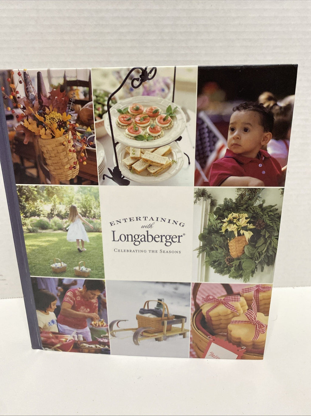 Entertaining With LONGABERGER - Celebrating The Season Cookbook  2003