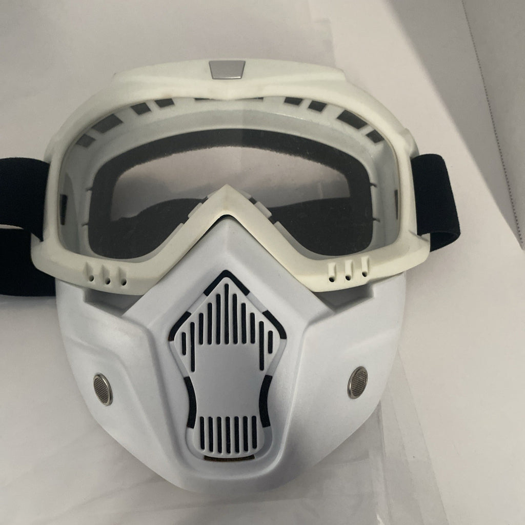 Skull Tactical Mask Paintball Airsoft Full Face Protective Vented Helmet Goggles