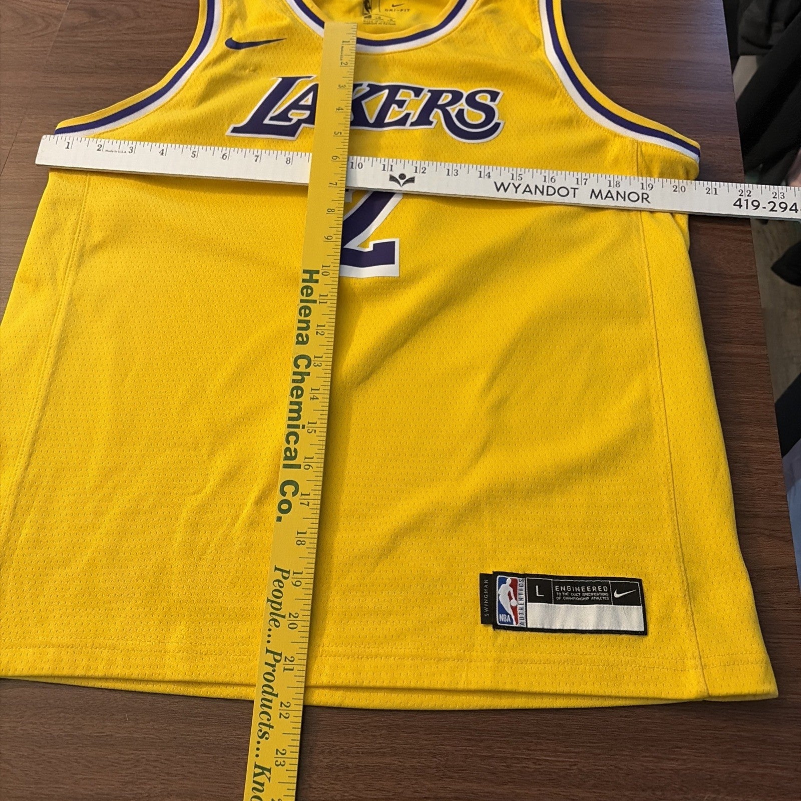 Los Angeles Lakers Nike Youth Anthony Davis Jersey (Large14-16)