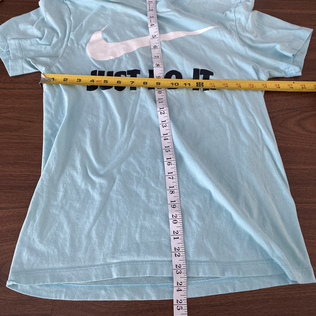 Nike Nike tee small just do it light blue short sleeve shirt, free shipping