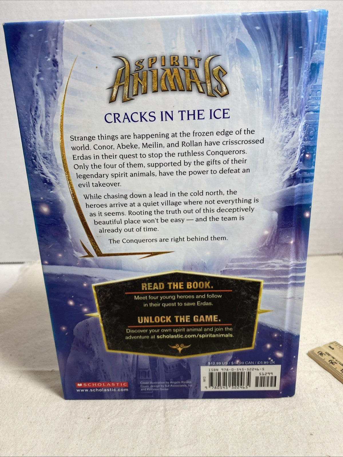 Spirit Animals: Book 4: Fire and Ice - Hardcover By Hale, Shannon - VERY GOOD