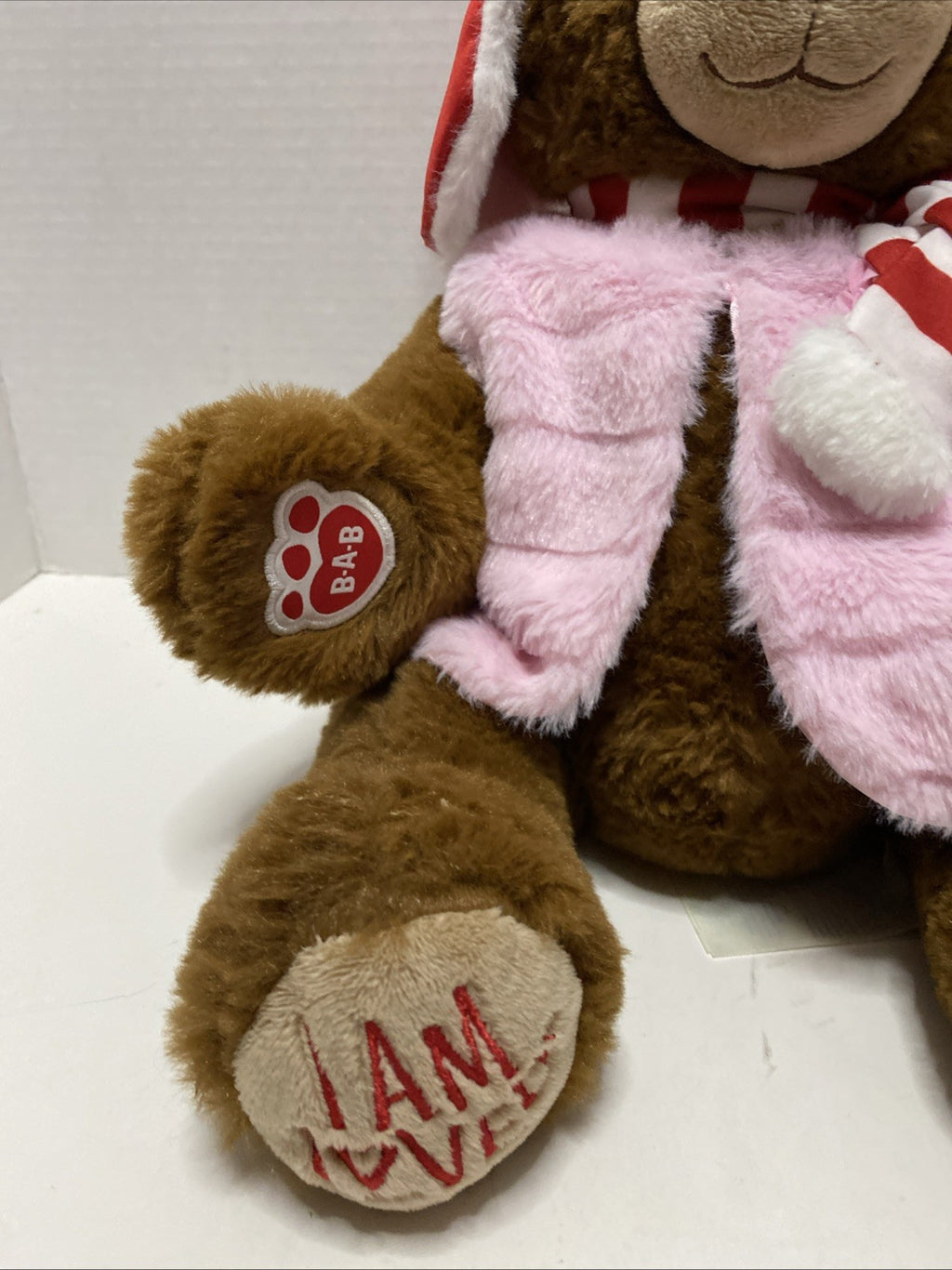 I AM LOVED Limited Edition Build A Bear 16" Plush Helzberg Diamonds Bag