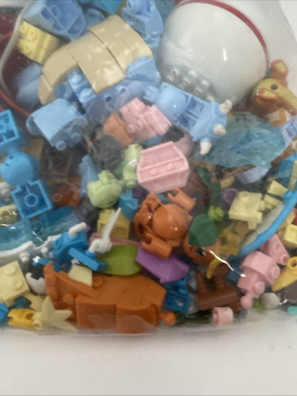 Pokémon Legos and Pokémon McDonald’s land toys bulk just under 2 pounds