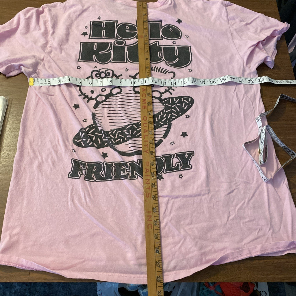 Hello Kitty extra large pink T-shirt short sleeve women’s