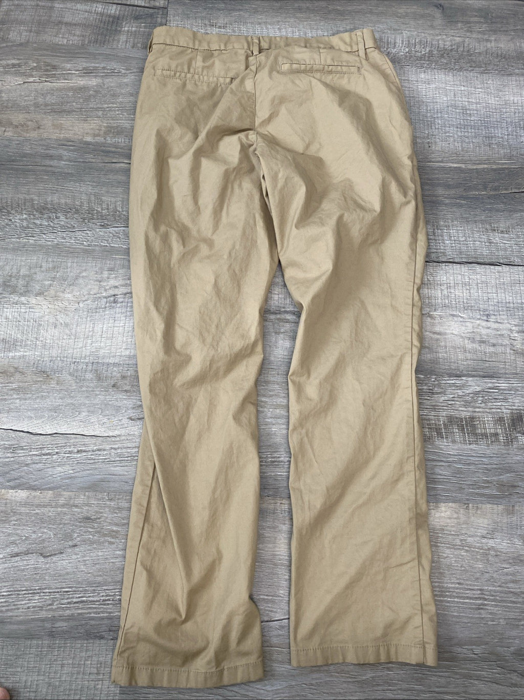 Old Navy Ultimate Straight Pants Men's 32x30 Tan Built In Flex Casual
