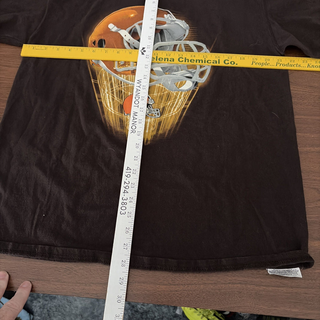 Nfl Team Apparel Cleveland Browns Men’s Large Short Sleeve T-Shirt