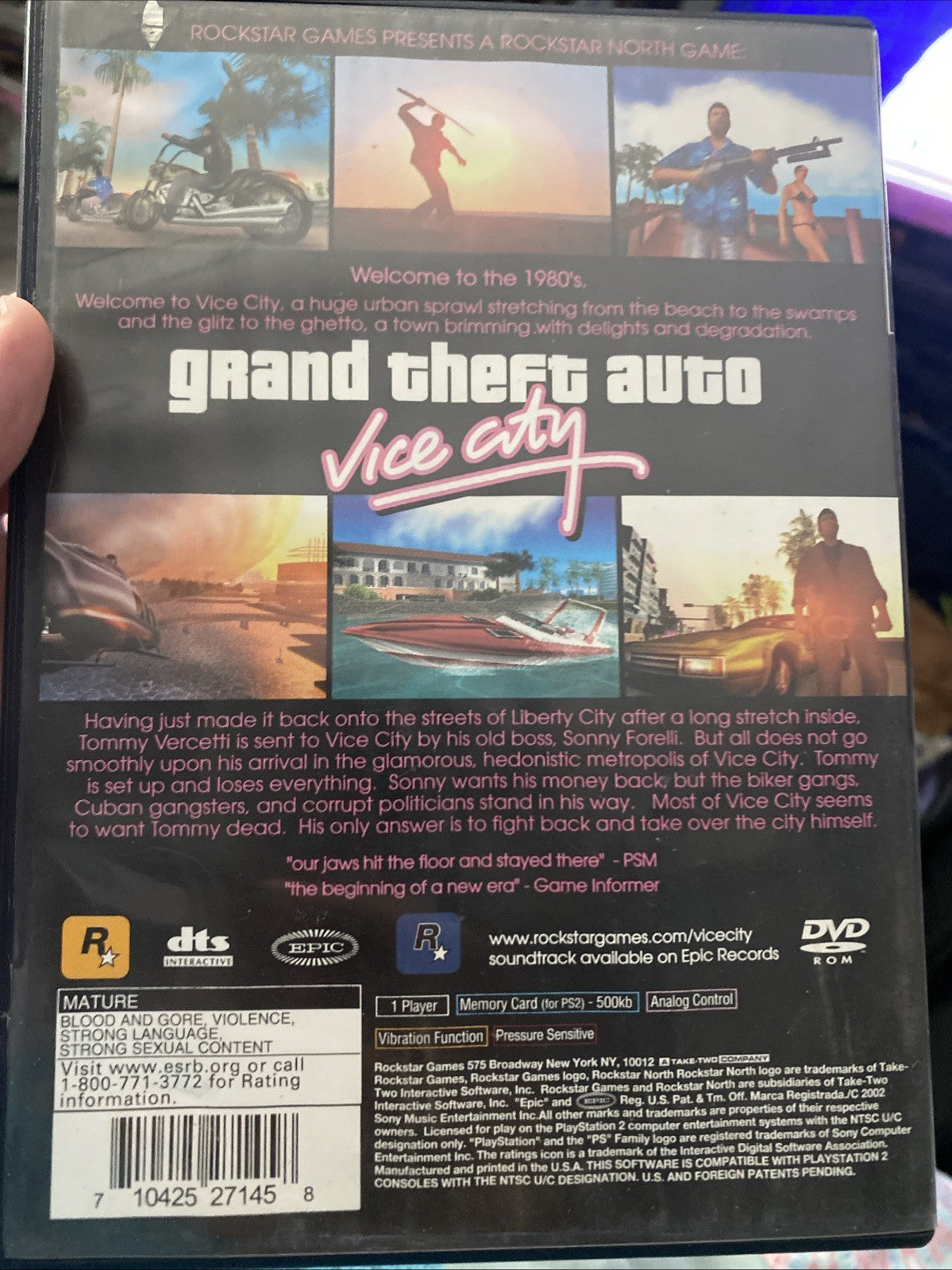 Grand Theft Auto Vice City Ps2