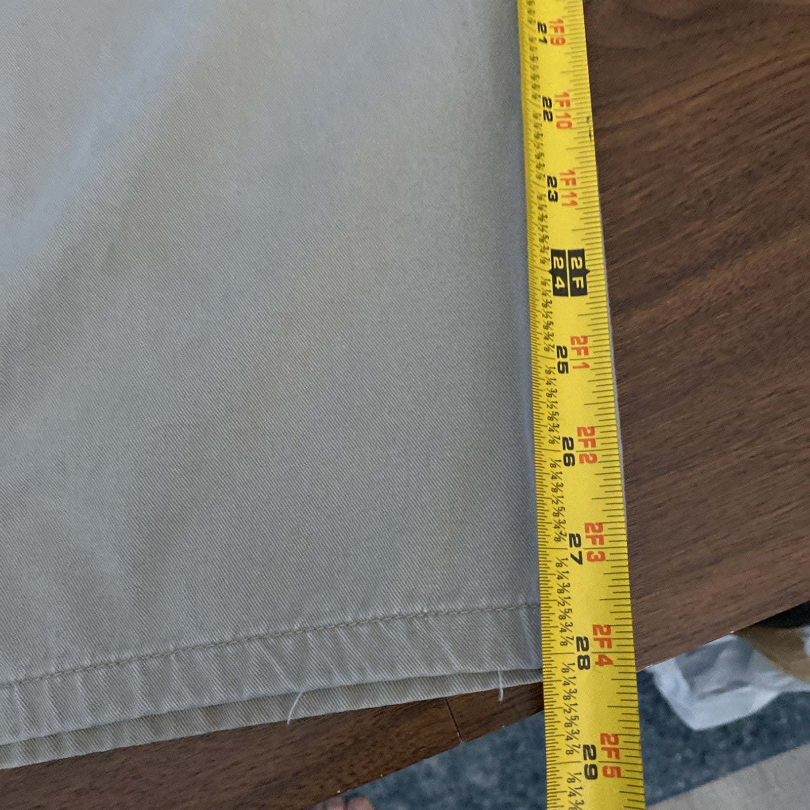 Wrangler Men’s Beige Cargo Pants Khaki 40X30 Outdoor Free Shipping