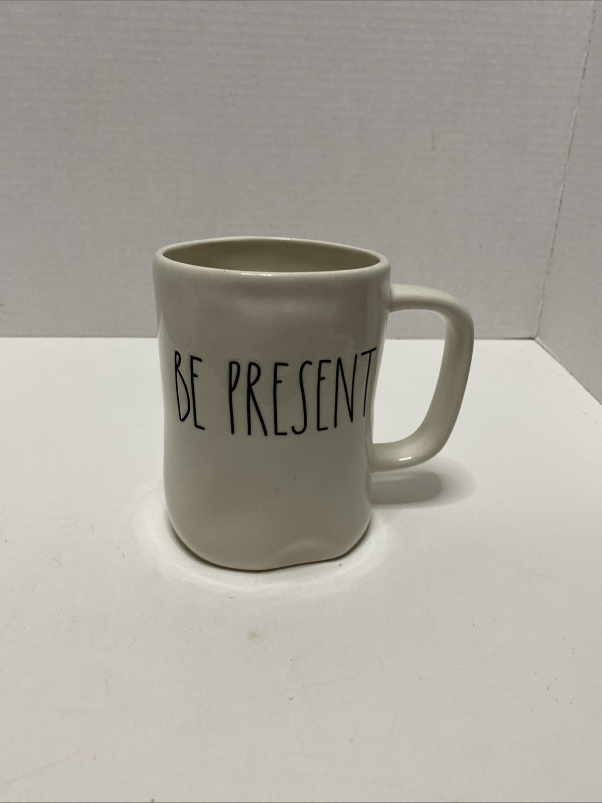 Rae Dunn BE PRESENT Artisan Collection by Magenta Ivory Mug