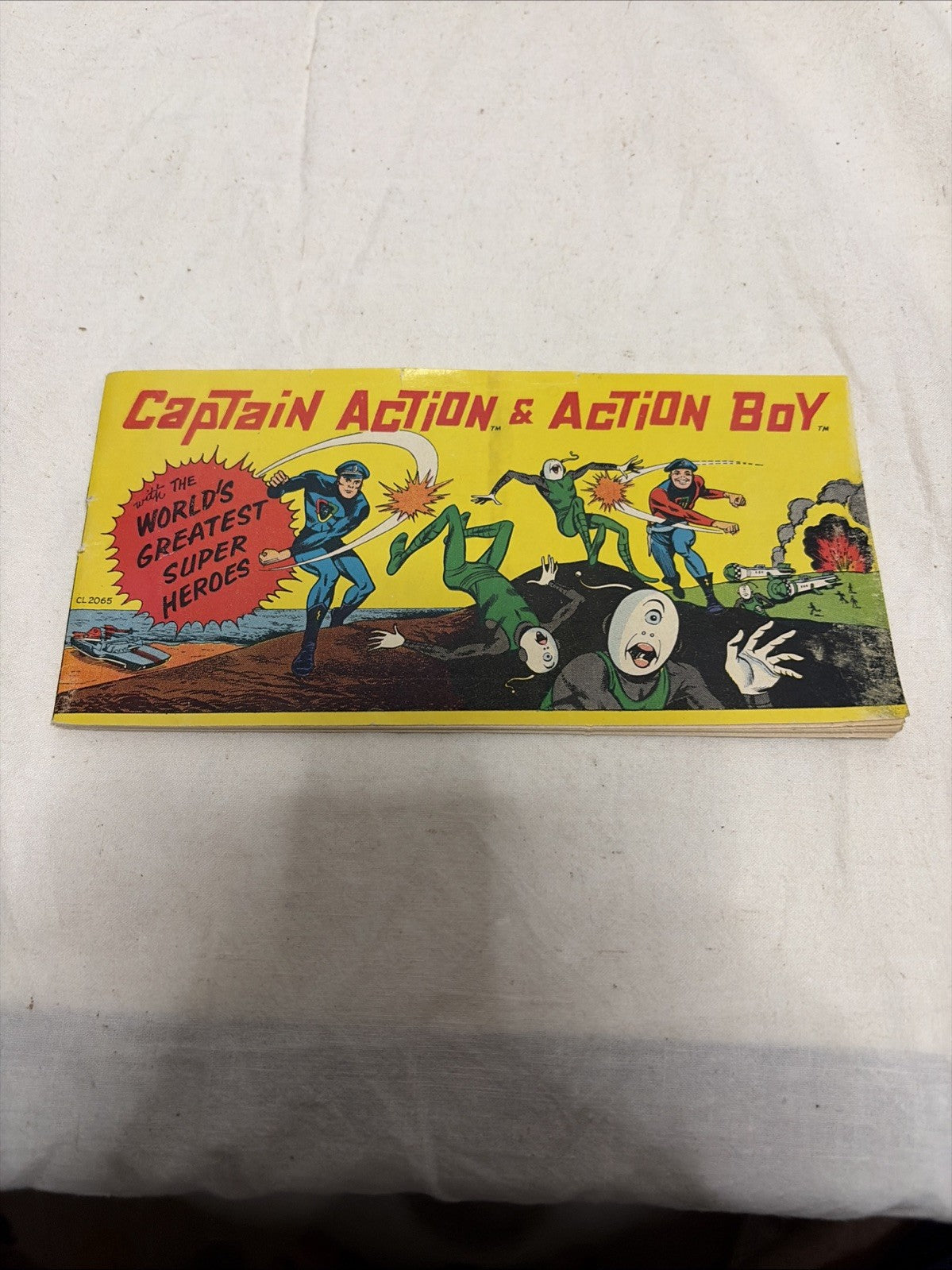 CAPTAIN ACTION AND ACTION BOY RARE MINI COMIC, 1967