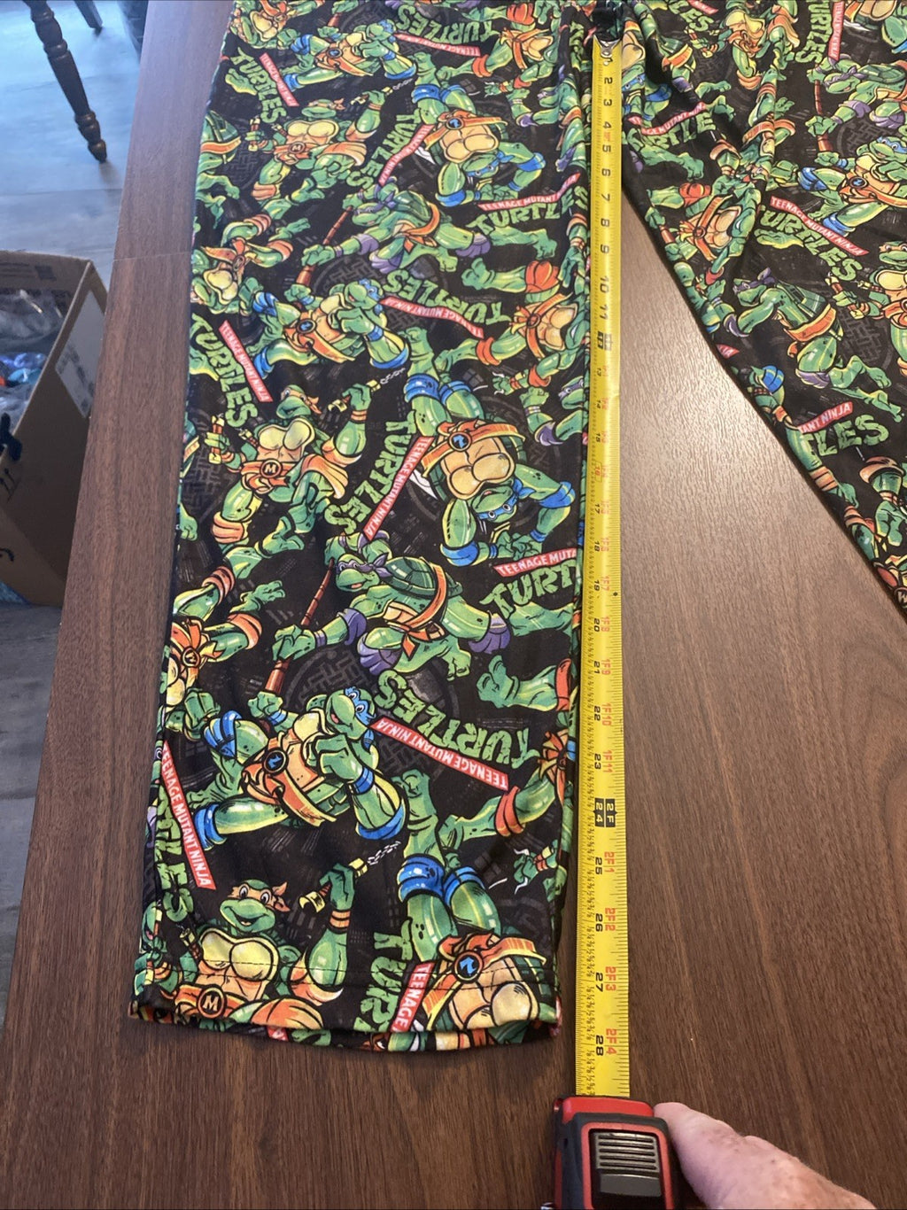 Nickelodeon youth pajamas size large Teenage Mutant Ninja Turtles