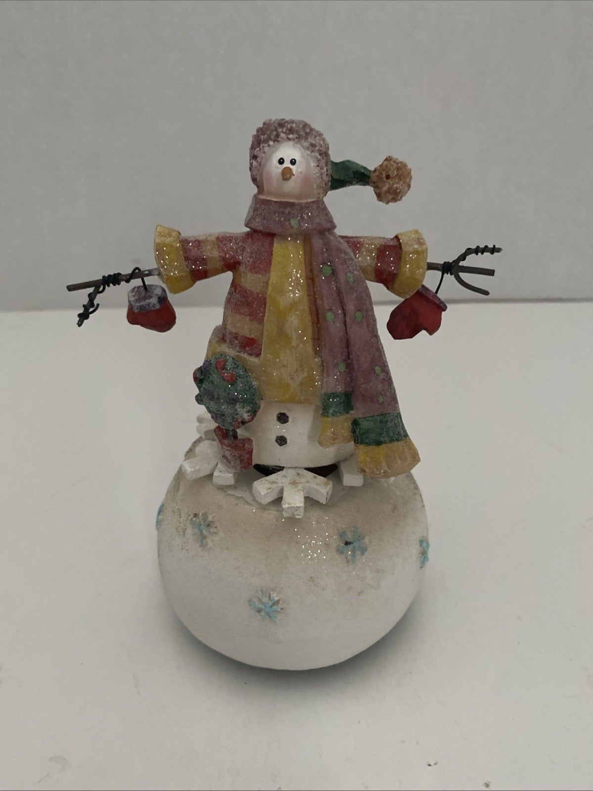 Snowman music box designed by Eleanor Rahim Play Frosty The Snowman