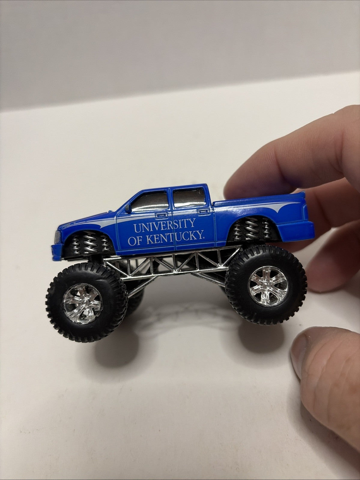 2004 Smart Bean University Of Kentucky Wildcats 4X4 Blue Pullback Truck Toy