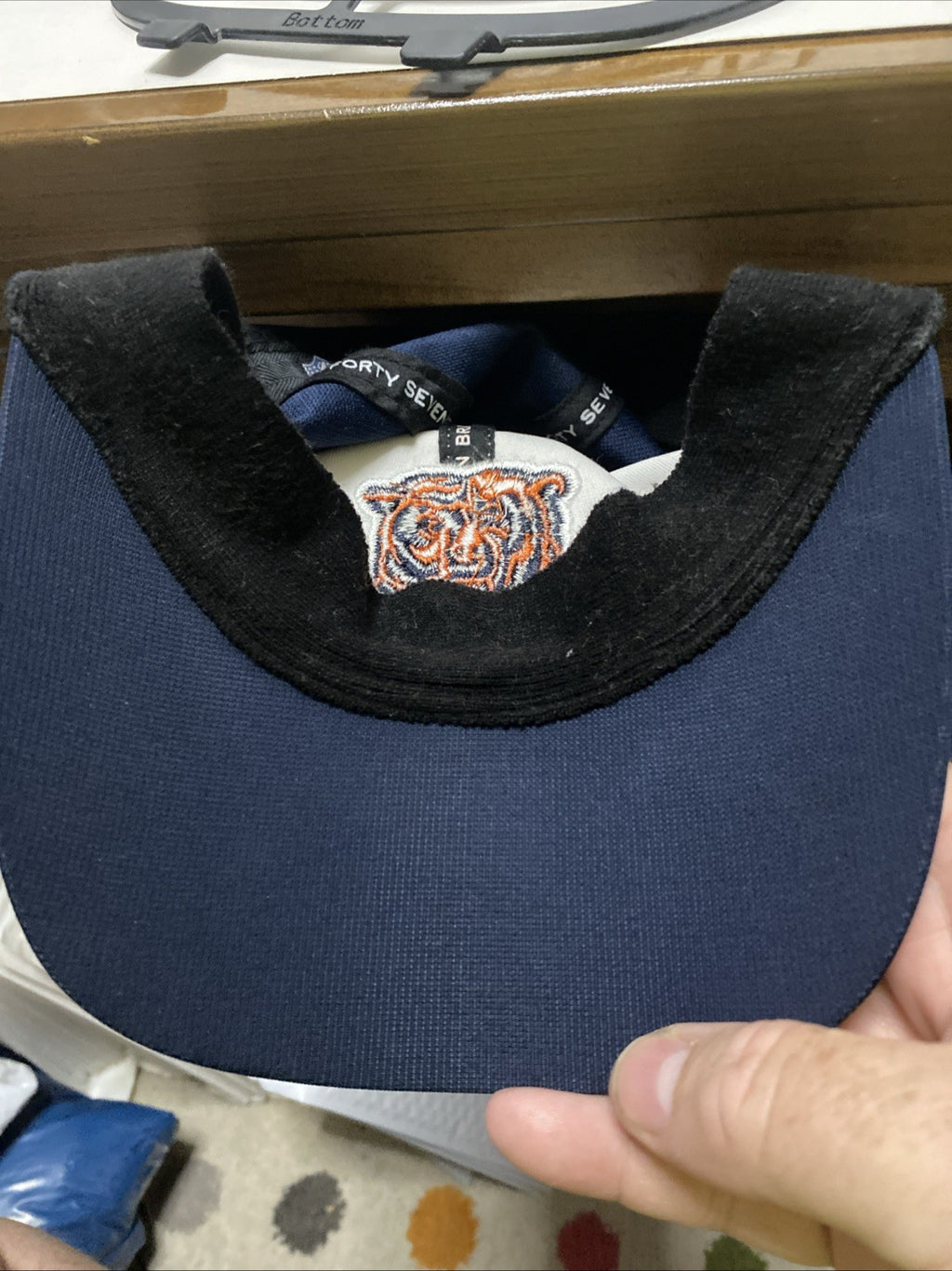 NFL Chicago Bears 47 Brand Structured Stretch Fit Cap Hat S/M