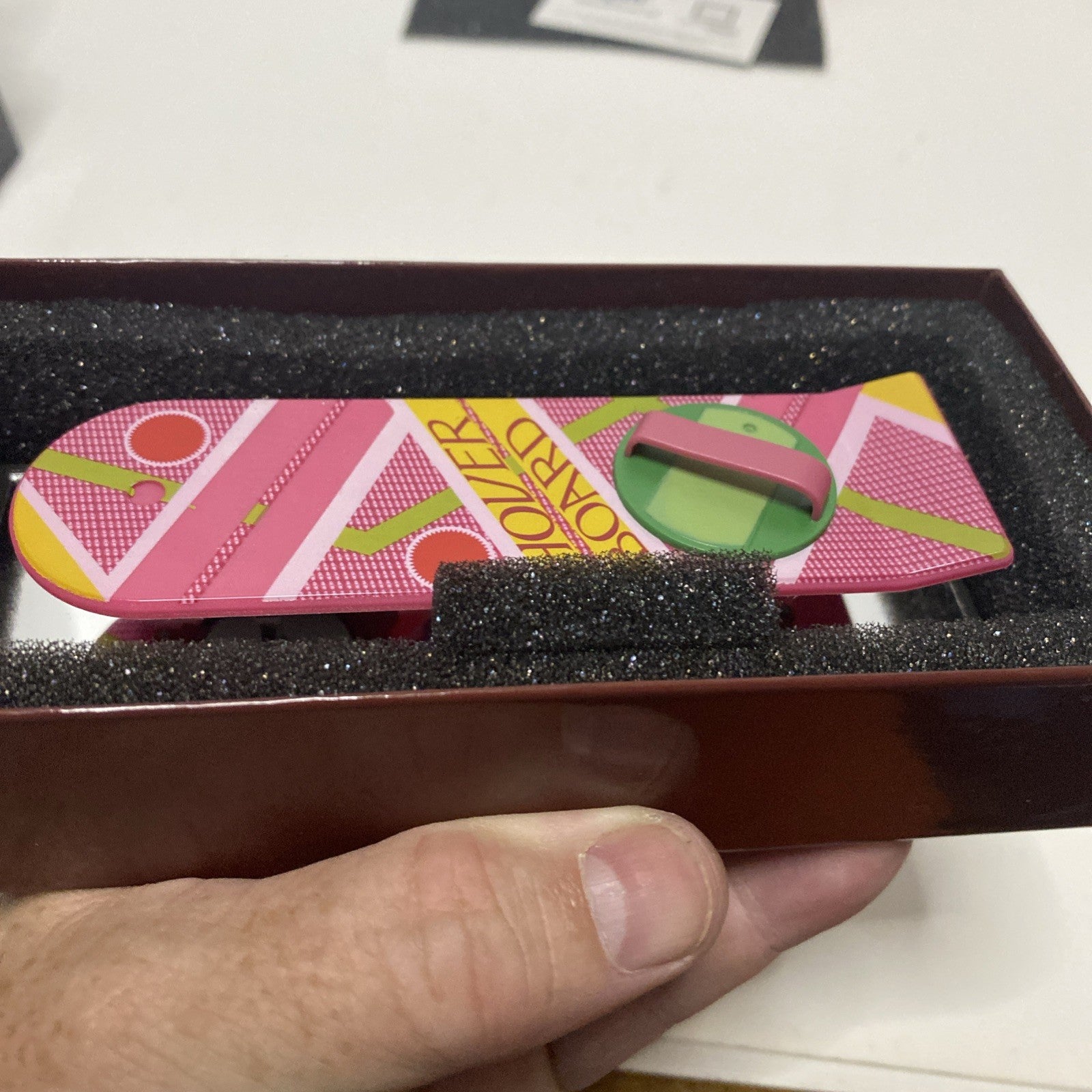 MIB 2015 1:5 Scale Back to the Future II Hoverborad Loot Crate Exclusive W/coa