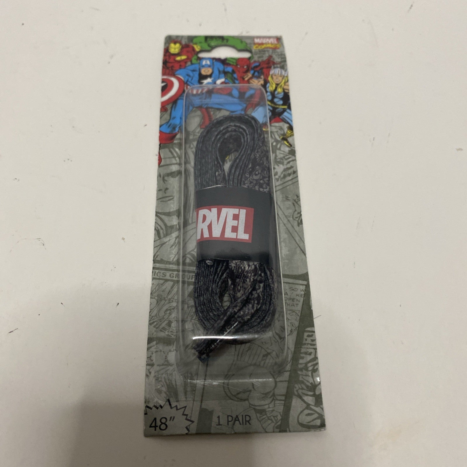 Marvel Comics Shoelaces Printed Multi Colored 48” Superhero Loot Crate Exclusive